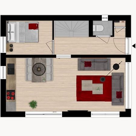 Vakantiewoning 1 Aan Zee, 400 Meter Van Het Strand Zoutelande Exteriör bild